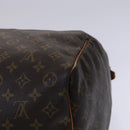 LOUIS VUITTON Monogram Keepall 60 Boston Bag M41422 LV Auth MY055-15