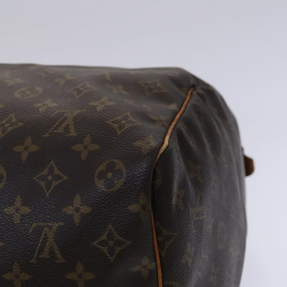 LOUIS VUITTON Monogram Keepall 60 Boston Bag M41422 LV Auth MY055