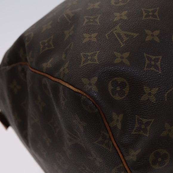 LOUIS VUITTON Monogram Keepall 60 Boston Bag M41422 LV Auth MY055