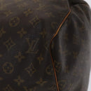 LOUIS VUITTON Monogram Keepall 55 Boston Bag M41424 LV Auth MY056-14