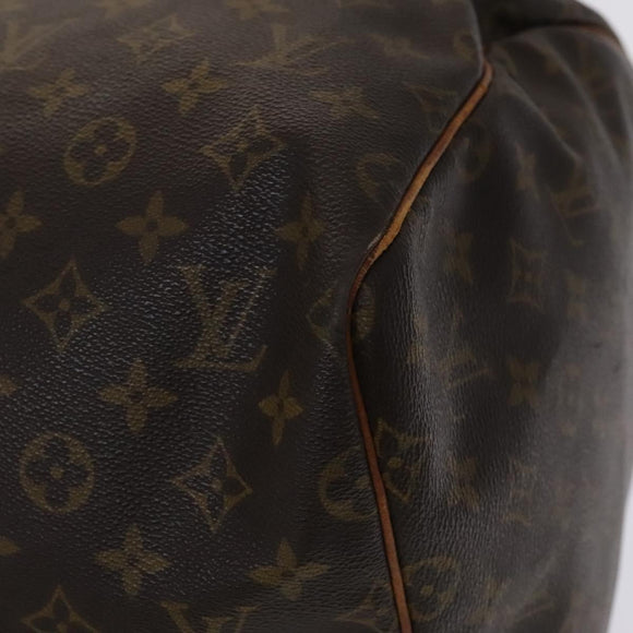 LOUIS VUITTON Monogram Keepall 55 Boston Bag M41424 LV Auth MY056
