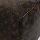 LOUIS VUITTON Monogram Keepall 55 Boston Bag M41424 LV Auth MY056-16