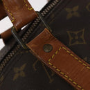 LOUIS VUITTON Monogram Keepall 55 Boston Bag M41424 LV Auth MY056-18