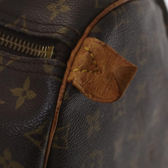 LOUIS VUITTON Monogram Keepall 55 Boston Bag M41424 LV Auth MY056