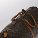 LOUIS VUITTON Monogram Keepall 55 Boston Bag M41424 LV Auth MY056-6