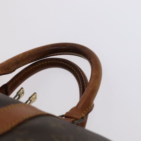 LOUIS VUITTON Monogram Keepall 55 Boston Bag M41424 LV Auth MY056
