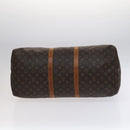 LOUIS VUITTON Monogram Keepall 55 Boston Bag M41424 LV Auth MY056-5
