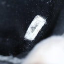 CHANEL Vanity Pouch Patent leather 2way Black Gold CC Auth MY059-12