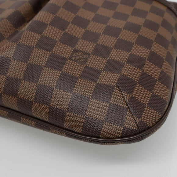 LOUIS VUITTON Damier Ebene Bloomsbury PM Shoulder Bag N42251 LV Auth MY060A