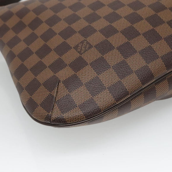 LOUIS VUITTON Damier Ebene Bloomsbury PM Shoulder Bag N42251 LV Auth MY060A