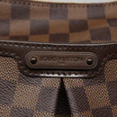 LOUIS VUITTON Damier Ebene Bloomsbury PM Shoulder Bag N42251 LV Auth MY060V-18