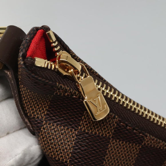 LOUIS VUITTON Damier Ebene Bloomsbury PM Shoulder Bag N42251 LV Auth MY060A