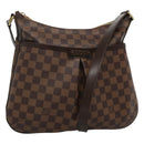 LOUIS VUITTON Damier Ebene Bloomsbury PM Shoulder Bag N42251 LV Auth MY060V-1
