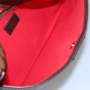 LOUIS VUITTON Damier Ebene Bloomsbury PM Shoulder Bag N42251 LV Auth MY060V-22