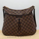 LOUIS VUITTON Damier Ebene Bloomsbury PM Shoulder Bag N42251 LV Auth MY060V-12