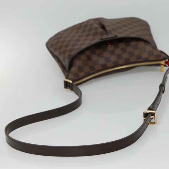 LOUIS VUITTON Damier Ebene Bloomsbury PM Shoulder Bag N42251 LV Auth MY060V