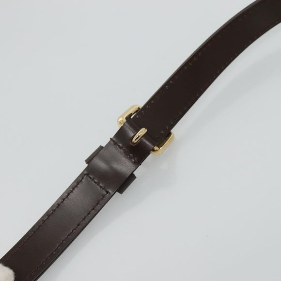 LOUIS VUITTON Damier Ebene Bloomsbury PM Shoulder Bag N42251 LV Auth MY060A