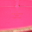 LOUIS VUITTON Monogram Graffiti Zippy Wallet Pink M93710 LV Auth MY064V-17