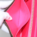 LOUIS VUITTON Monogram Graffiti Zippy Wallet Pink M93710 LV Auth MY064V-18