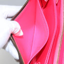 LOUIS VUITTON Monogram Graffiti Zippy Wallet Pink M93710 LV Auth MY064V-23
