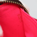 LOUIS VUITTON Monogram Graffiti Zippy Wallet Pink M93710 LV Auth MY064V-11