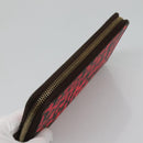 LOUIS VUITTON Monogram Graffiti Zippy Wallet Pink M93710 LV Auth MY064V-5