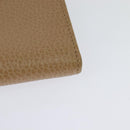GUCCI Wallet Leather Outlet Beige Gold 615525 Auth MY069V-17