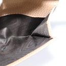 GUCCI Wallet Leather Outlet Beige Gold 615525 Auth MY069V-19