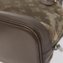 LOUIS VUITTON Monogram Satin Little Alma Hand Bag Gray M92147 LV Auth MY080-12