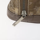 LOUIS VUITTON Monogram Satin Little Alma Hand Bag Gray M92147 LV Auth MY080-14