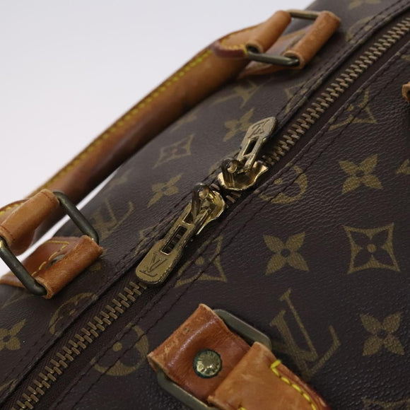 LOUIS VUITTON Monogram Keepall 50 Boston Bag M41426 LV Auth MY083