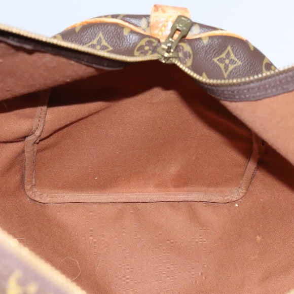 LOUIS VUITTON Monogram Keepall 50 Boston Bag M41426 LV Auth MY083