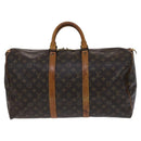 LOUIS VUITTON Monogram Keepall 50 Boston Bag M41426 LV Auth MY083-13