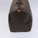 LOUIS VUITTON Monogram Keepall 50 Boston Bag M41426 LV Auth MY083-3