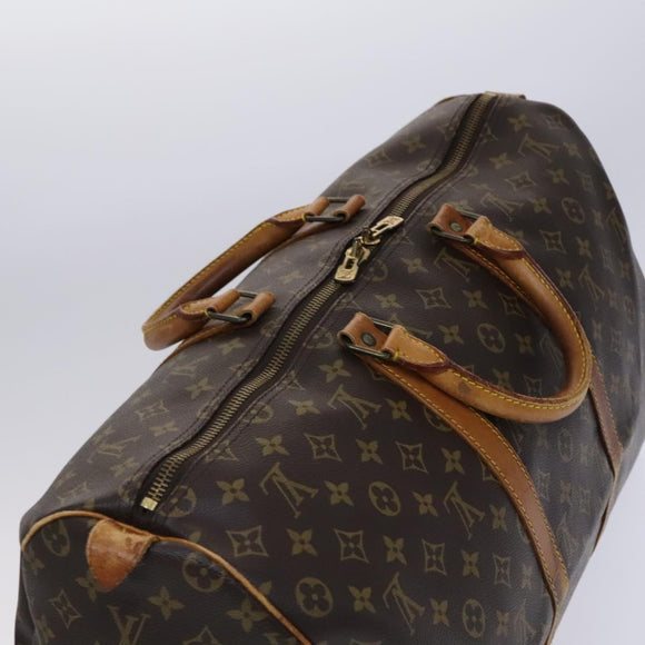 LOUIS VUITTON Monogram Keepall 50 Boston Bag M41426 LV Auth MY083