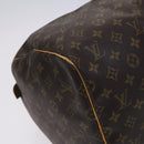 LOUIS VUITTON Monogram Keepall 55 Boston Bag M41424 LV Auth MY084-15