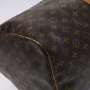 LOUIS VUITTON Monogram Keepall 55 Boston Bag M41424 LV Auth MY084-17