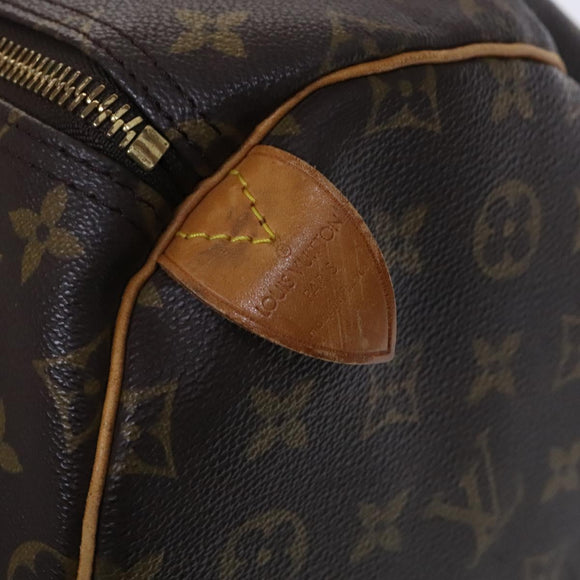 LOUIS VUITTON Monogram Keepall 55 Boston Bag M41424 LV Auth MY084