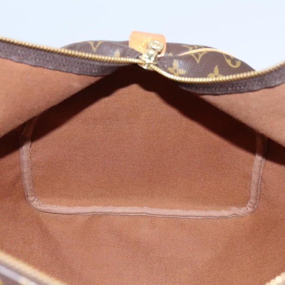 LOUIS VUITTON Monogram Keepall 55 Boston Bag M41424 LV Auth MY084