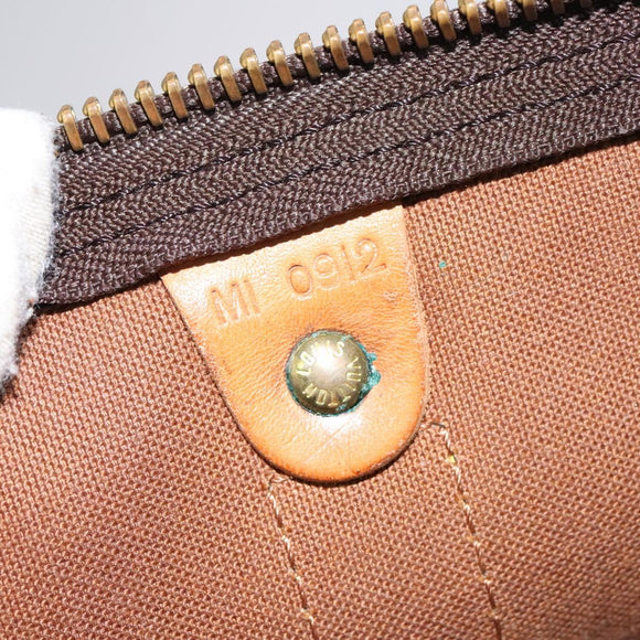 LOUIS VUITTON Monogram Keepall 55 Boston Bag M41424 LV Auth MY084