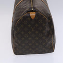 LOUIS VUITTON Monogram Keepall 55 Boston Bag M41424 LV Auth MY084-4