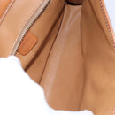 CELINE Macadam Canvas C Sulky Shoulder Bag 3Set Beige Navy Auth MY087-14