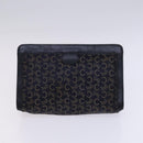 CELINE Macadam Canvas C Sulky Shoulder Bag 3 Set Beige Navy Auth MY087-17