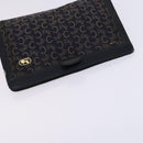 CELINE Macadam Canvas C Sulky Shoulder Bag 3 Set Beige Navy Auth MY087-19