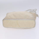 CELINE Macadam Canvas C Sulky Shoulder Bag 3Set Beige Navy Auth MY087-7