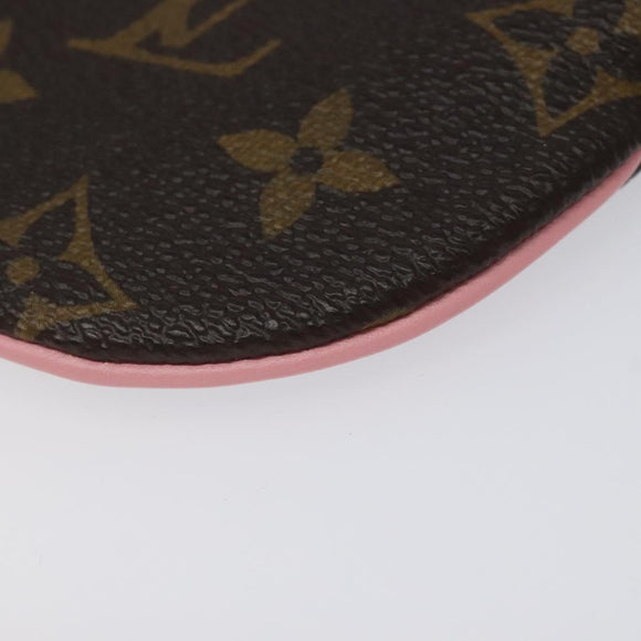 LOUIS VUITTON Monogram Vivienne Porte Monnaie Round Geldbörse M69757 LV Auth MY089AM