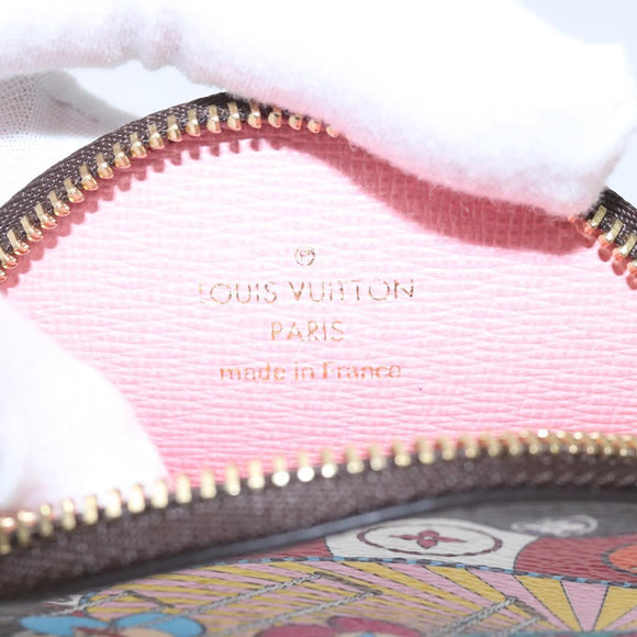 LOUIS VUITTON Monogram Vivienne Porte Monnaie Round Purse M69757 LV Auth MY089A