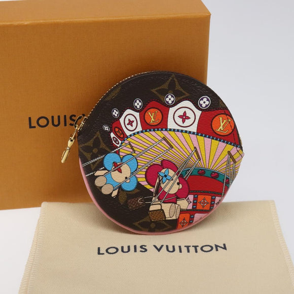 LOUIS VUITTON Monogram Vivienne Porte Monnaie Round Purse M69757 LV Auth MY089A