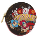 LOUIS VUITTON Monogram Vivienne Porte Monnaie Round Geldbörse M69757 LV Auth MY089AM-1