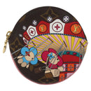LOUIS VUITTON Monogram Vivienne Porte Monnaie Round Geldbörse M69757 LV Auth MY089AM-13